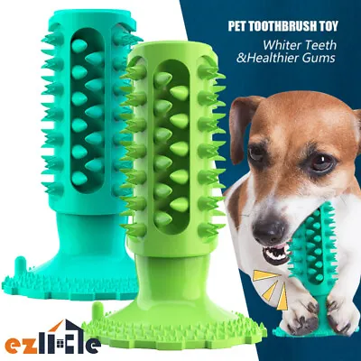 $14.55 • Buy Pet Dog Teething Teeth Cleaning Toys Toothbrush Molars Chew Tough Dental Puppy