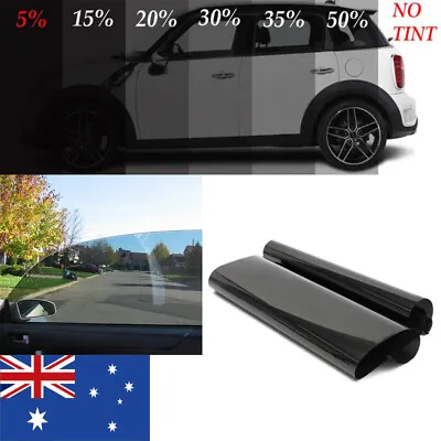 $13.10 • Buy VLT 5% 118*19.68*0.039  Car Auto Home Office Glass Uncut Window Tint Film Rolls