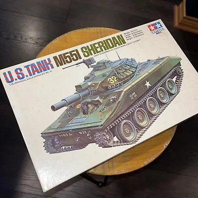 1971 Tamiya U.s Tank M551 Sheridan - 1/35 Scale - New • $60