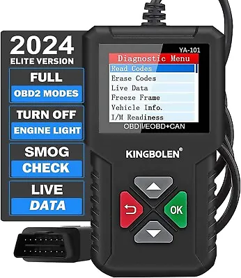 Automotive OBD2 Scanner OBDII Code Reader Check Engine Fault Car Diagnostic Tool • $13.99