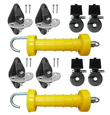 QMARK Electric Fence Gate Handle Set With Anchors And Insulators (2) • $21.24