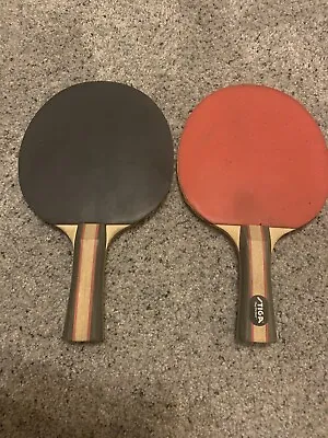 2 Stiga Paddles Ping Pong Table Tennis Pre-Owned Condition Vintage • $9.95