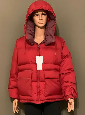 Uniqlo Women Reversible Down Jacket (jw Anderson) Red Xl • $215.82