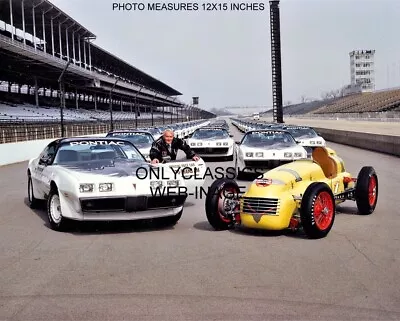 1980 Indy 500 Pontiac Trans Am Pace Car 1950 Wynns Offy John Parsons 12x15 Photo • $18.66