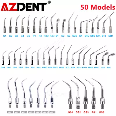 AZDENT Dental Ultrasonic Scaler Scaling Endo Perio Tips Fit EMS/SATELEC • $1.03