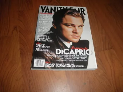 Vintage LEONARDO DiCAPRIO Magazine-  Mint Condition-2004 Vanity Fair • $19.95