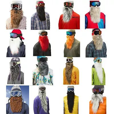 £32.34 • Buy Beardski Motorcycle Biker Ski Beard Bearded Face Mask