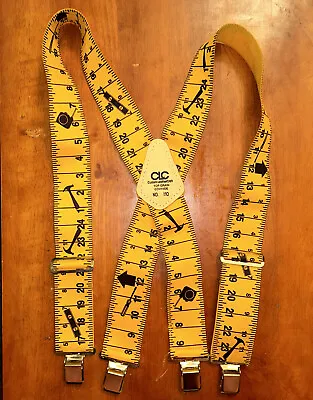 Clc Model 110rul Tape Rule Extra Wide Heavy Duty Work Suspenders 4622247 • $4.99
