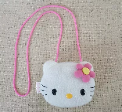 Vitnage Hello Kitty Sanrio 2003 Plush Purse Shoulder Bag • $17.50