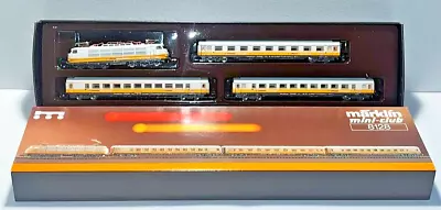 Z Scale Marklin 8128  Lufthansa Airport Express  Electric Loco And 3 Pass Cars • $224.99