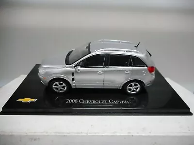 2008 Chevrolet Captiva Silver (daewoo Winstorm) Chv 62 Brazil 1:43 Salvat Ixo • $6.74