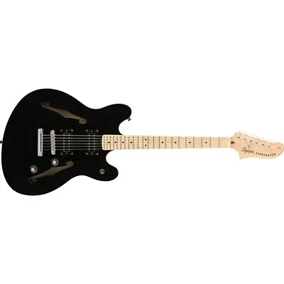$299.99 • Buy Squier By Fender Affinity Series Starcaster Guitar, Maple Fingerboard, Black