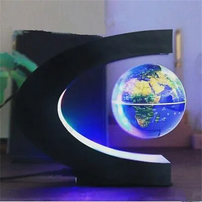 £49.86 • Buy Magnetic Levitation Globe Night Light Floating World Map Ball Lamp Cool Lighting