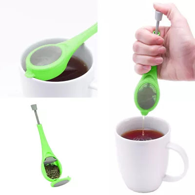 Updated Total Tea Infuser Steep Brew Loose & Tea Bags Steeper Press • $0.99