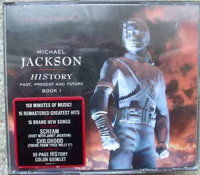 Michael Jackson - History - 2 X CD - Fatbox Edition • £3.99