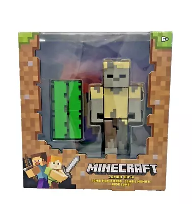 Minecraft Zombie Husk Figure 2018 Mattel Mojang New Sealed • $35