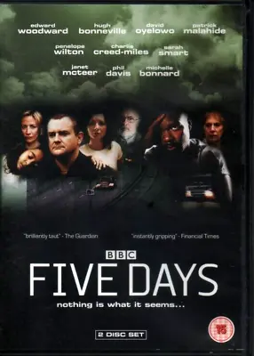 Five Days (2 DVD Set) Edward Woodward & Hugh Bonneville • £3.99