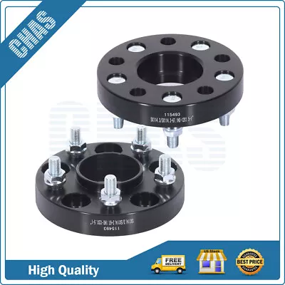 (2) 5x4.5 5x114.3 Hubcentric Wheel Spacers 1  Fits Hyundai Genesis Mazda 3 RX-8 • $37.59