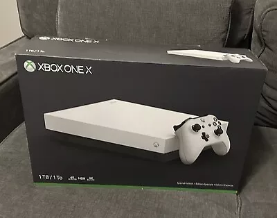 Xbox One X 1TB Robot White Bundle • $200