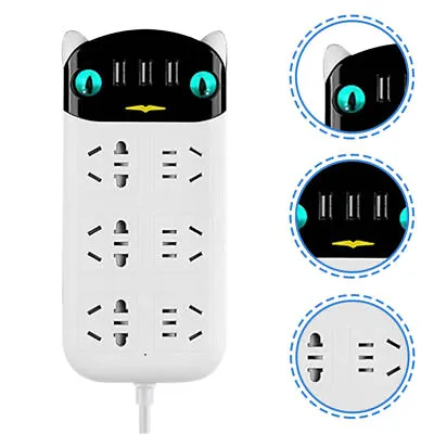 3/4/6 Way Outlets Power Board Socket USB Charging Ports Surge Protect 1.8M Cable • $16.99