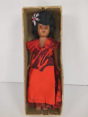 Vintage Hawaiian Doll Lanakila Crafts Madame Pele Goddess Plastic Souvenir • $19.99