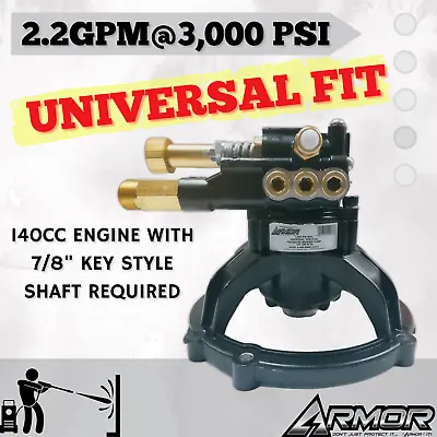 Armor AMR-RMW2.2G24.U Universal Pressure Washer Pump  • $89