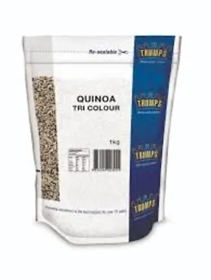 $22 • Buy Mixed Quinoa Tri-colour By Trumps 1kg - Free Post
