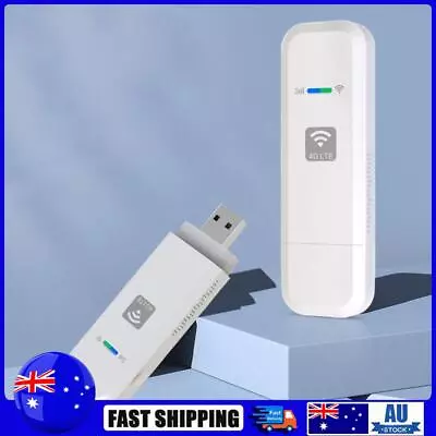 4G LTE USB WiFi Router With SIM Card Slot 4G WiFi Dongle Use For Outdoor Travel • $21.79