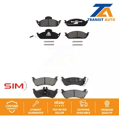 Front Rear Semi-Metallic Brake Pads Kit For Mercedes-Benz ML320 ML350 ML430 • $48.13