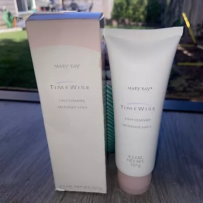 Mary Kay TimeWise 3-in-1 Facial Cleanser 4.5 Oz. Net Wt. New In Box 869200 • $14.99