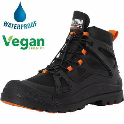 Palladium Pampa Lite Cage WP Mens Waterproof Walking Ankle Boots Size UK 8-12 • £109.99