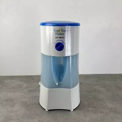 Mr. Coffee Iced Tea Maker 3 Quart Blue No Pitcher Tested Working TM70 • $16.98
