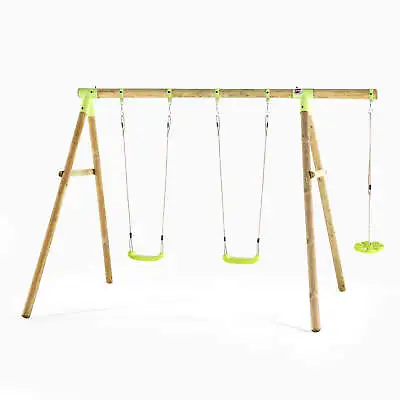 £299.99 • Buy Plum Play Swing Set Childs Kids W/Round Pole Frame & Monkey Seat Wooden Loris