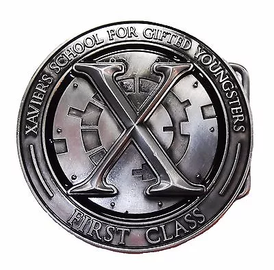 Marvel Comics X-MEN XAVIER'S SCHOOL Crest BELT BUCKLE • $11.99