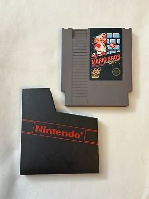 Super Mario Bros. Nintendo Entertainment System NES 1985 Game CARTRIDGE Untested • $25