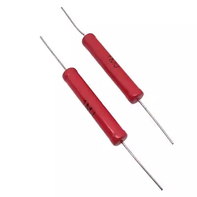 US Stock 2pcs 5W Watts 10KV High Voltage Glass Glaze Resistors 1M Ohm • $13.52