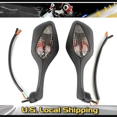 Smoke Rear View Mirrors & Turn Signal For Honda CBR1000RR CBR 1000 RR 2008-2016 • $40.85