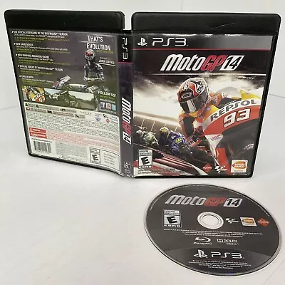 MotoGP 14 - PS3 - Sony PlayStation 3 - 2014 - Moto GP • $21.95