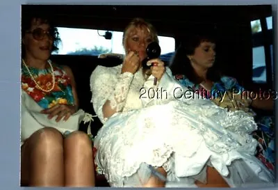 £3.88 • Buy Found Color Photo I+4235 Pretty Women Sitting In Limo