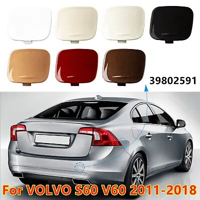 Rear Bumper Tow Hook Cover Towing Eye Cap For VOLVO S60 V60 2011-2018 • $22.60