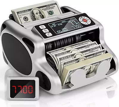 Bill Money Counter Cash Currency Count Counting Automatic Bank Machine UV MG IR • $137.99