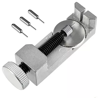 Metal Adjuster Watch Band Bracelet Repair Opener Tool Link Split Pin Removal Kit • £3.95