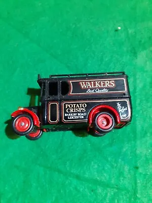 Lledo - Walkers Crisps Van Black - No Box • £0.50