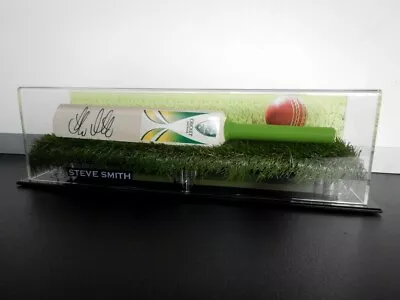 $269.99 • Buy ✺Signed✺ STEVE SMITH Cricket Mini Bat PROOF COA Australia 2023 Shirt Jersey