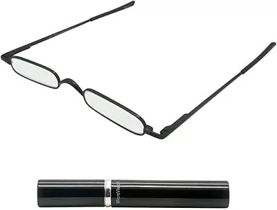 MicroVision Optical Original Mini Reader Reading Portable Glasses With Tube Case • $32.50