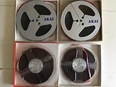 Reel To Reel Audio Tape  7''  X  4 Tape • £10