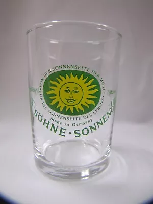 Vintage German Wine Tasting Glass Schmitt Sohne Sonnenseite Der Mosel Sun • $7.99