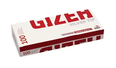 1000X GIZEH Make Your Own  FILTER Tubes Silver Filter Tubes Uk Fast Postage • £11.99