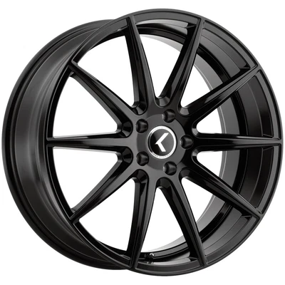 $257.99 • Buy Kraze KR194 Cosmos 20x8.5 5x112 +38mm Gloss Black Wheel Rim 20  Inch