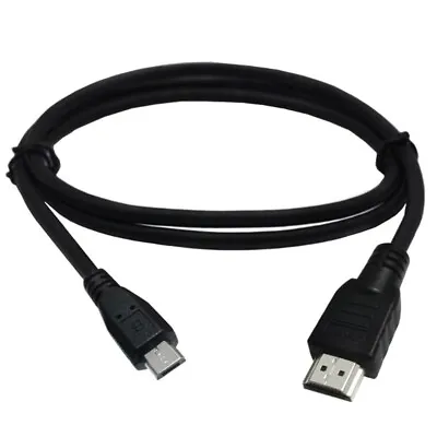 Male To Micro USB 5P 2.0 Power Supply Connector Cable For Projector Monitor • £6.28